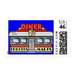Retro Diner Postage