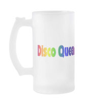 Retro Disco Queen Frosted Mug