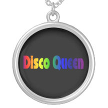 Retro Disco Queen Necklace