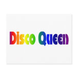 Retro Disco Queen Post Cards