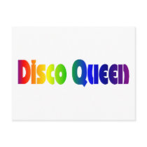 Retro Disco Queen postcards by angela65 Retro Disco Queen postcards