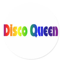 Retro Disco Queen stickers by angela65 Retro Disco Queen stickers