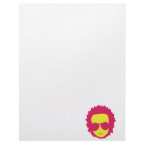 retro diva chic letterhead