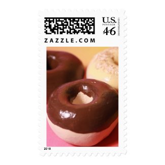 Retro Donuts stamp