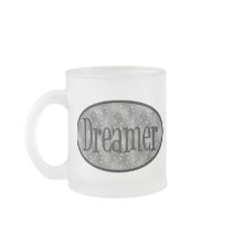 Retro Dreamer Star Logo - B&W Mugs
