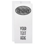 Retro Dreamer Star Logo - B&amp;W Custom Rack Cards