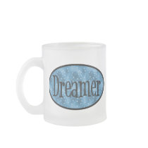 Retro Dreamer Star Logo - Blue Coffee Mug