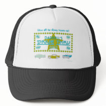 Retro Drive-Thru Diner (green) Hats
