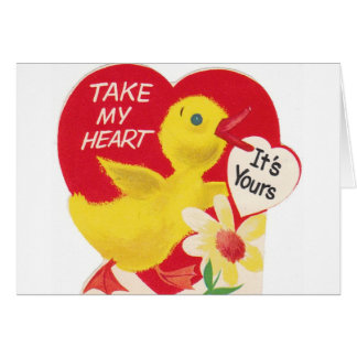 Duck Valentine Cards | Zazzle
