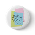 Retro Easter Eggs buttons by fantasian_angel Retro Easter Eggs buttons