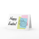 Retro Easter Eggs cards