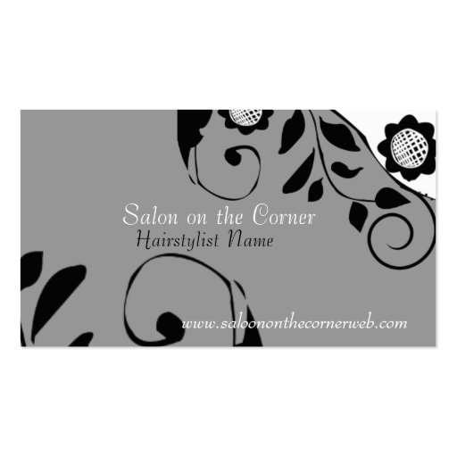 Retro Embroidery Artist Handmade Business Card Templates (front side)