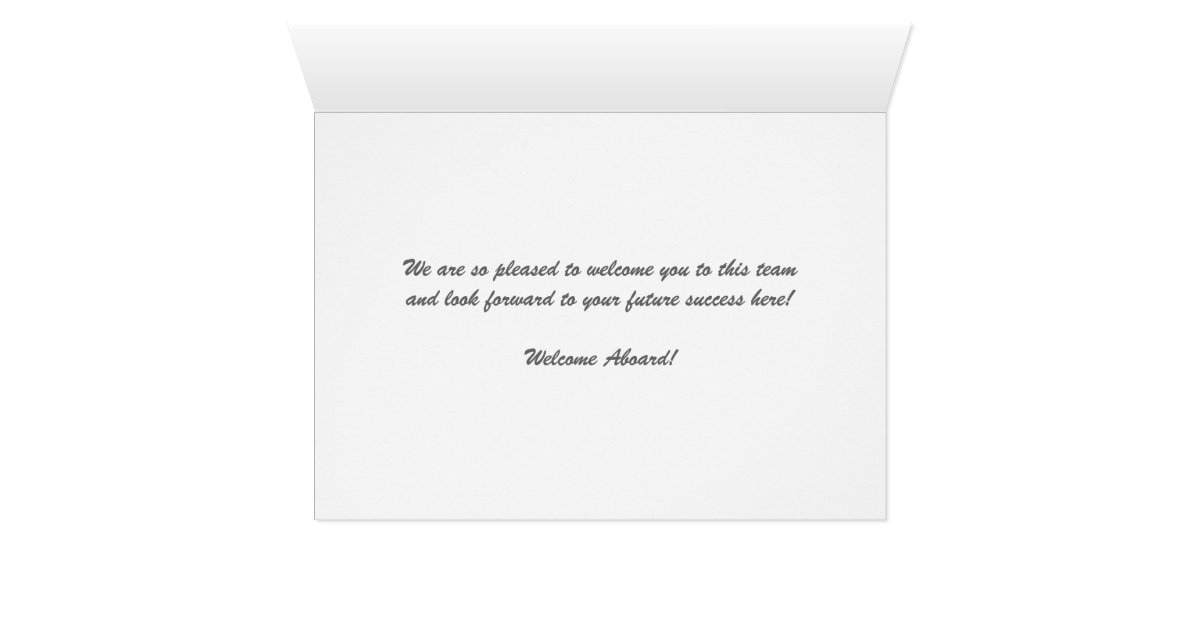 retro employee welcome to the team card zazzle welcome card to new employee