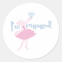 Retro Engaged Sticker
