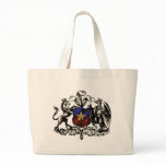 Retro Escudo do Chile Grunge Chilean gifts Canvas Bags