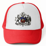 Retro Escudo do Chile Grunge Chilean gifts Trucker Hat