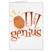 Retro Evil Genius Cards