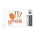 Retro Evil Genius stamps