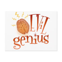 Retro Evil Genius Post Cards
