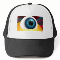 retro eyeball cap trucker hats