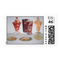retro fake food stamp