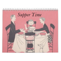 Retro Family Calendar