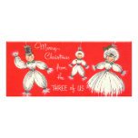 Retro Family Christmas Card Announcement
