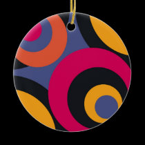 Retro Fifties Abstract Art ornaments