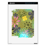 Retro Floral 1 iPad 3 Skin