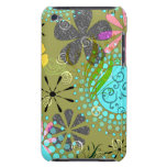 Retro Floral Case-Mate Barely There™ iPod Touch Ca iPod Touch Case