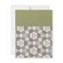retro floral pattern invitations