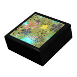 Retro Floral Trinket Box