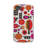 Retro flower butterfly pattern iphone case iphone 4 tough case