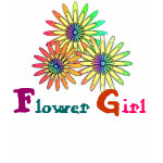 RETRO FLOWER GIRL CUTE TEE SHIRT