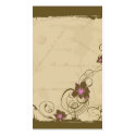 Retro flowers Profile Card profile cards by coconutpie Retro flowers Profile Card profile cards
