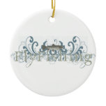 Retro Fly Fishing Ornaments
