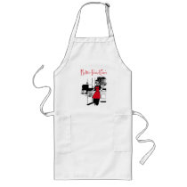 Retro-Food Apron Long by tfiglio Retro-Food Apron Long
