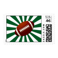 RETRO FOOTBALL POSTAGE STAMPS