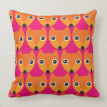 Retro fox kids pattern pillow deco pillows