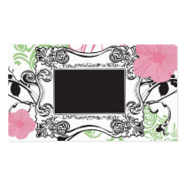 Retro frame Profile Card