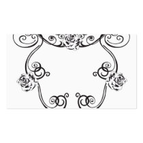 Retro frame Profile Card business cards by coconutpie Retro frame Profile Card business cards