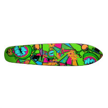 Retro Freddie Longboard skateboards by steamerlane Retro Freddie Longboard skateboards