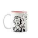 Retro Freudian Slip mugs