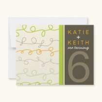 Retro Fun Scribbles Twins Kids Birthday Invitation
