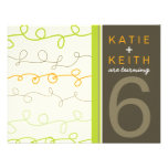 Retro Fun Scribbles Twins Kids Birthday Invitation