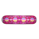 Retro Fuscia Skateboard