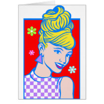 Retro Gal cards by JuJuGarden Retro Gal cards