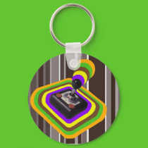 Retro Gamer Keychain