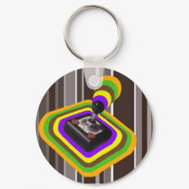 Retro Gamer Keychain