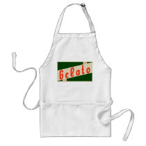 retro gelato apron